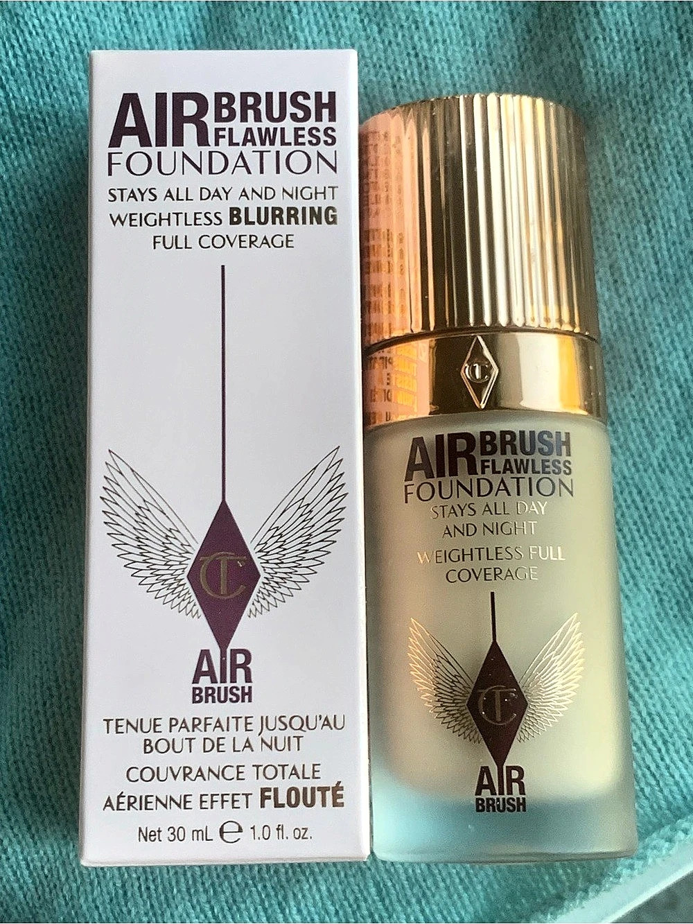 Charlotte Tilbury Airbrush Flawless Foundation Shade 2 Neutral NWT